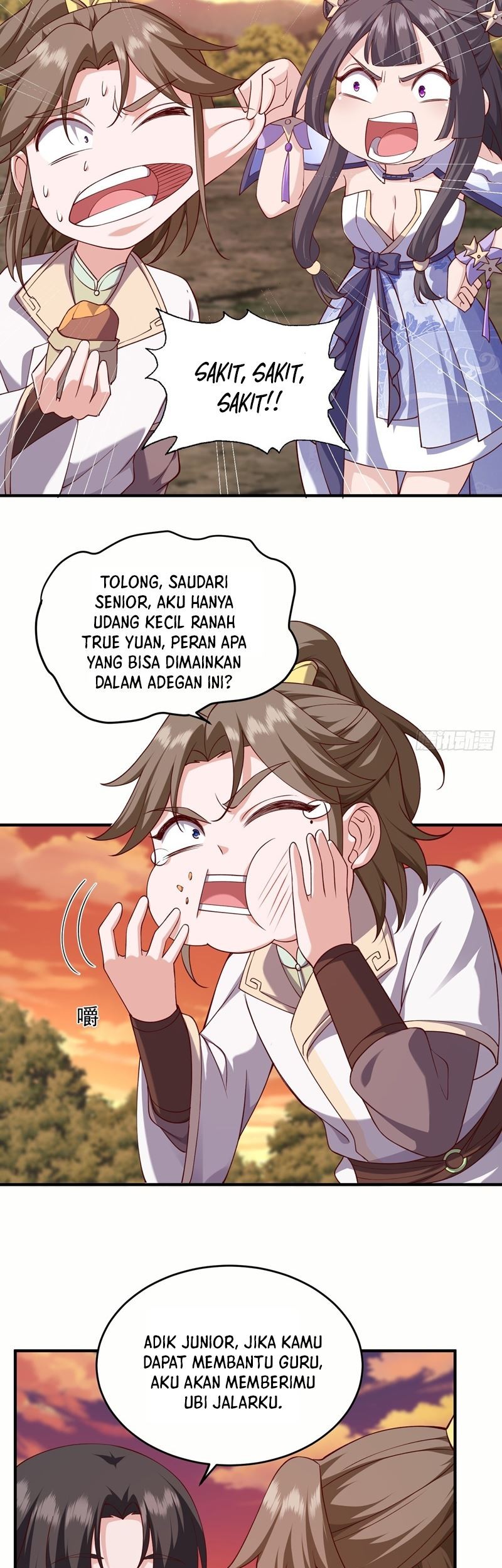 I Rely On Rewarding Apprentices To Upgrade Chapter 45 - halaman 12