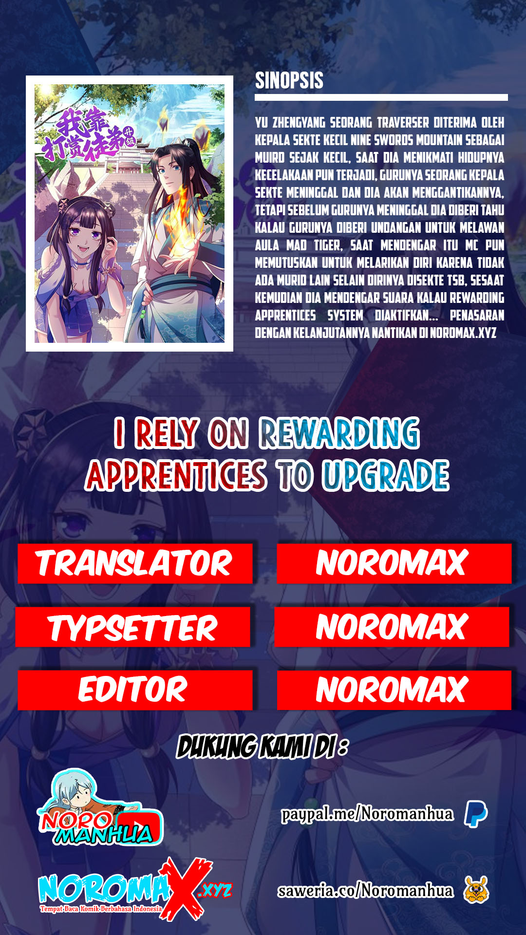 I Rely On Rewarding Apprentices To Upgrade Chapter 7 - halaman 1