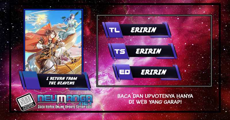 I Return From The Heavens Chapter 12 - halaman 1
