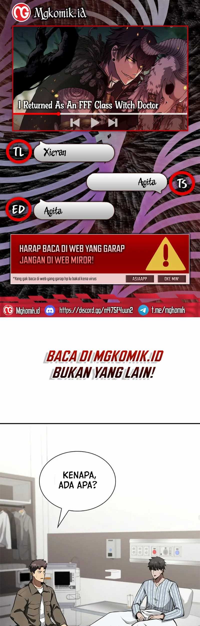 I Returned As An FFF-Class Witch Doctor Chapter 71 - halaman 1