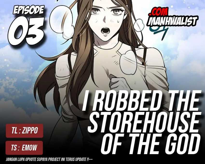 I Robbed The Storehouse Of The God Chapter 3 - halaman 1