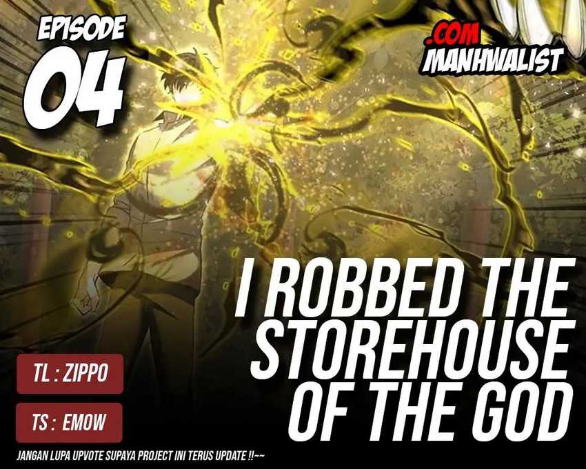 I Robbed The Storehouse Of The God Chapter 4 - halaman 1