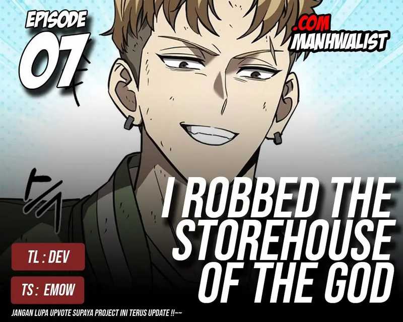 I Robbed The Storehouse Of The God Chapter 7 - halaman 1