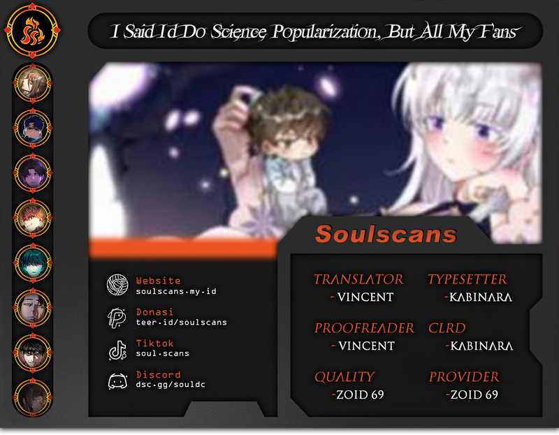 I Said l’d Do Science Popularization, But All My Fans Are Witches? Chapter 1 - halaman 1