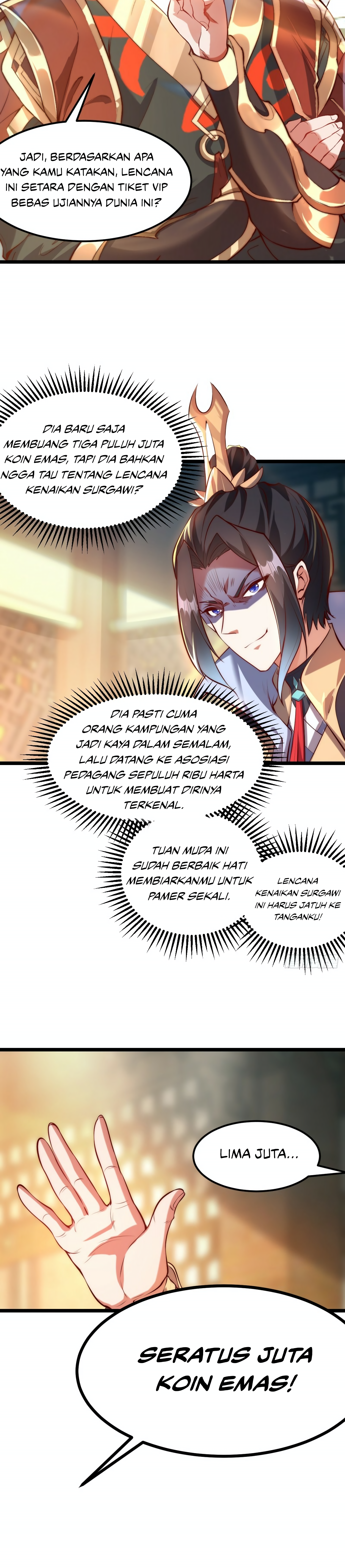 I Scared the Divine Lord as I Handed Over the Ancient Immortal Pill Chapter 1 - halaman 12