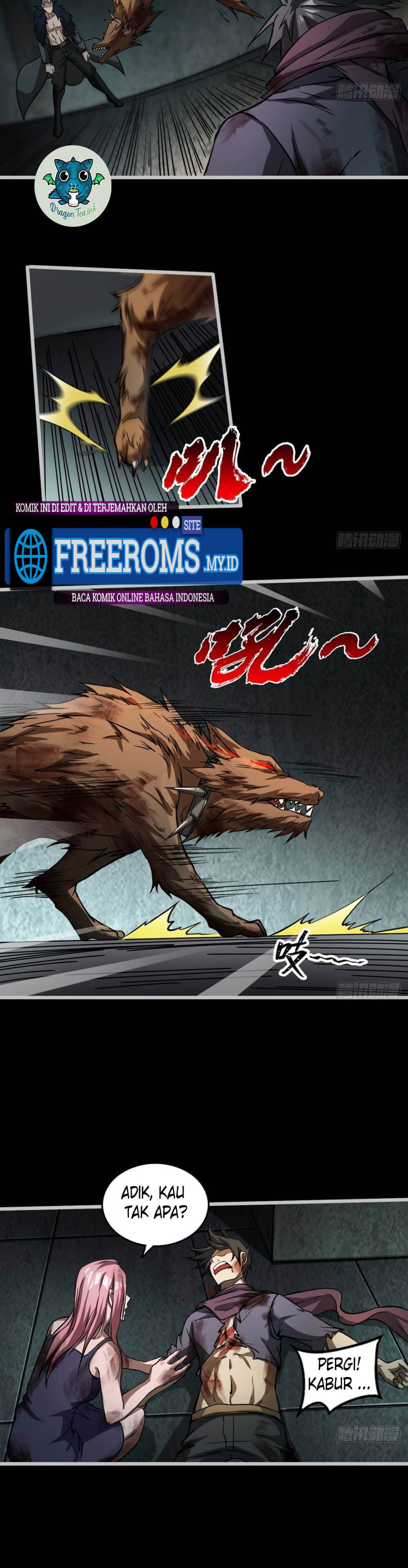 I Signed Killing God in the Wasteland Chapter 4 - halaman 8
