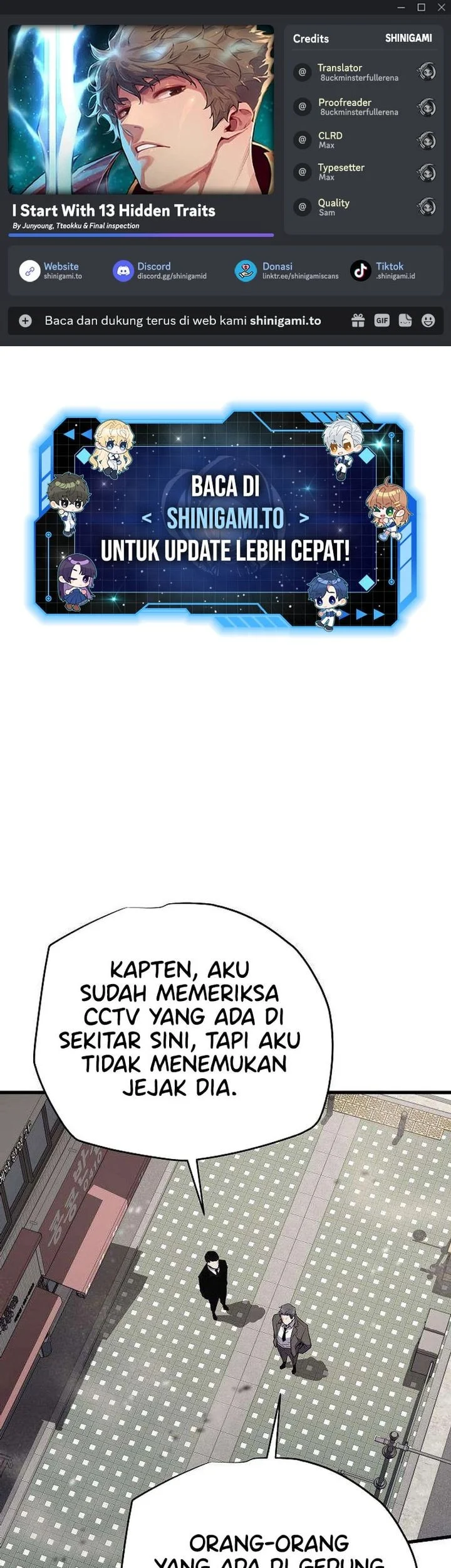 I Start With 13 Hidden Traits Chapter 12 - halaman 1