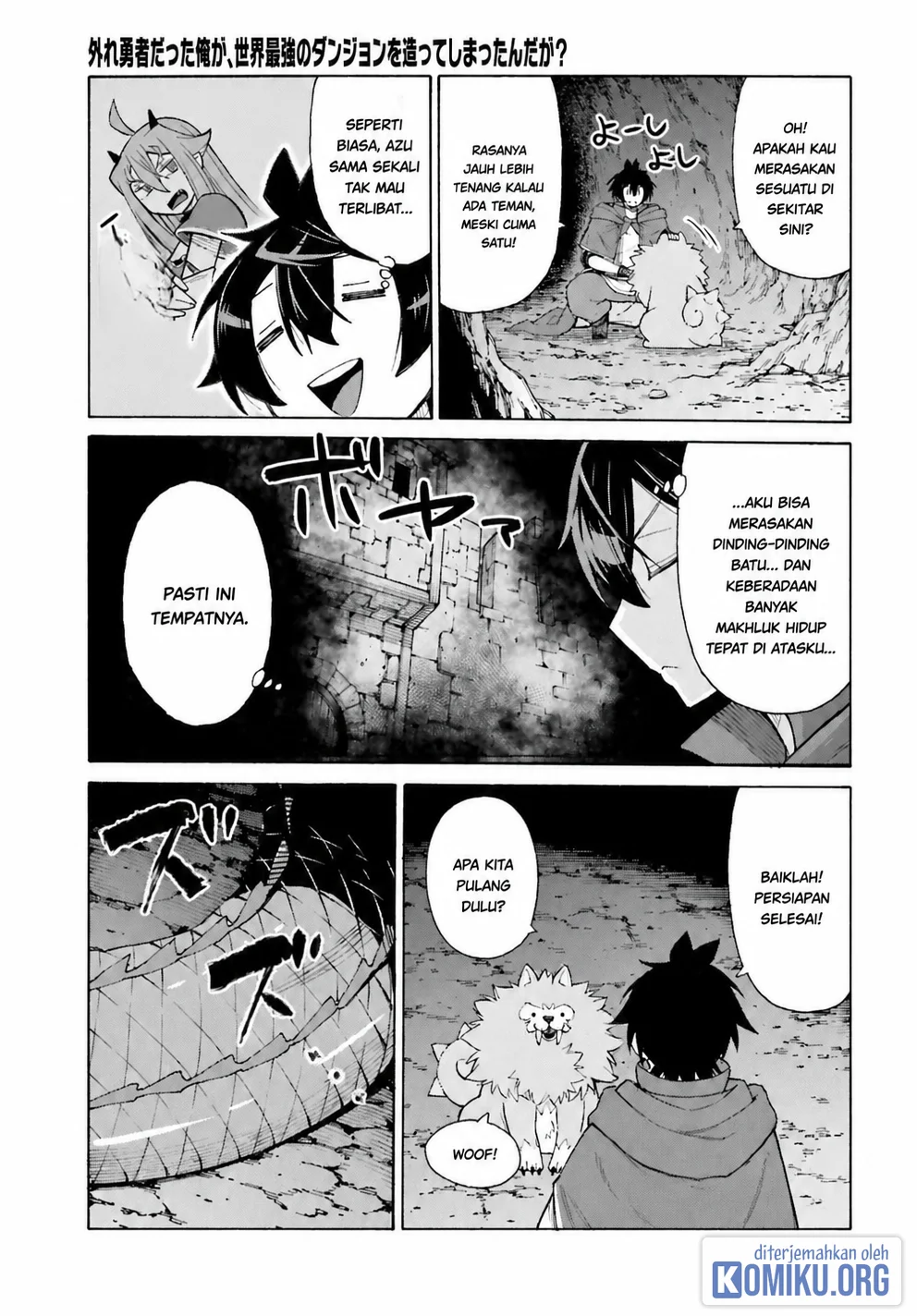 I, the Outcast Hero, Built the World's Most Powerful Dungeon. Chapter 4 - halaman 35