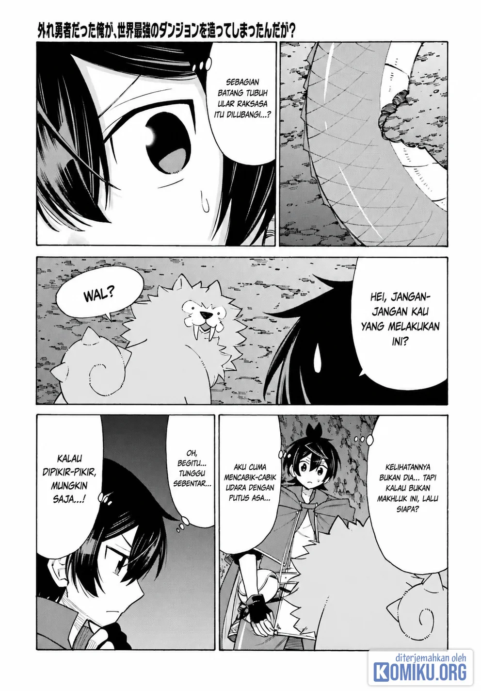 I, the Outcast Hero, Built the World's Most Powerful Dungeon. Chapter 5 - halaman 7