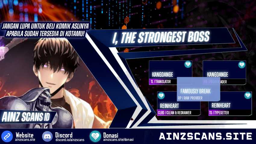 I, the Strongest Boss Chapter 1 - halaman 1