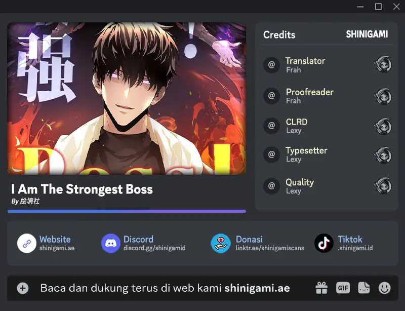 I, the Strongest Boss Chapter 4 - halaman 1