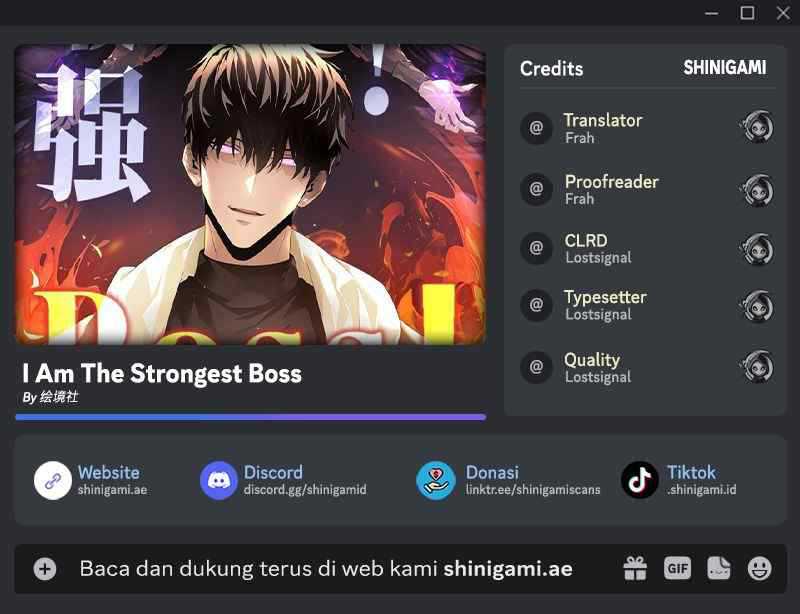 I, the Strongest Boss Chapter 7 - halaman 1