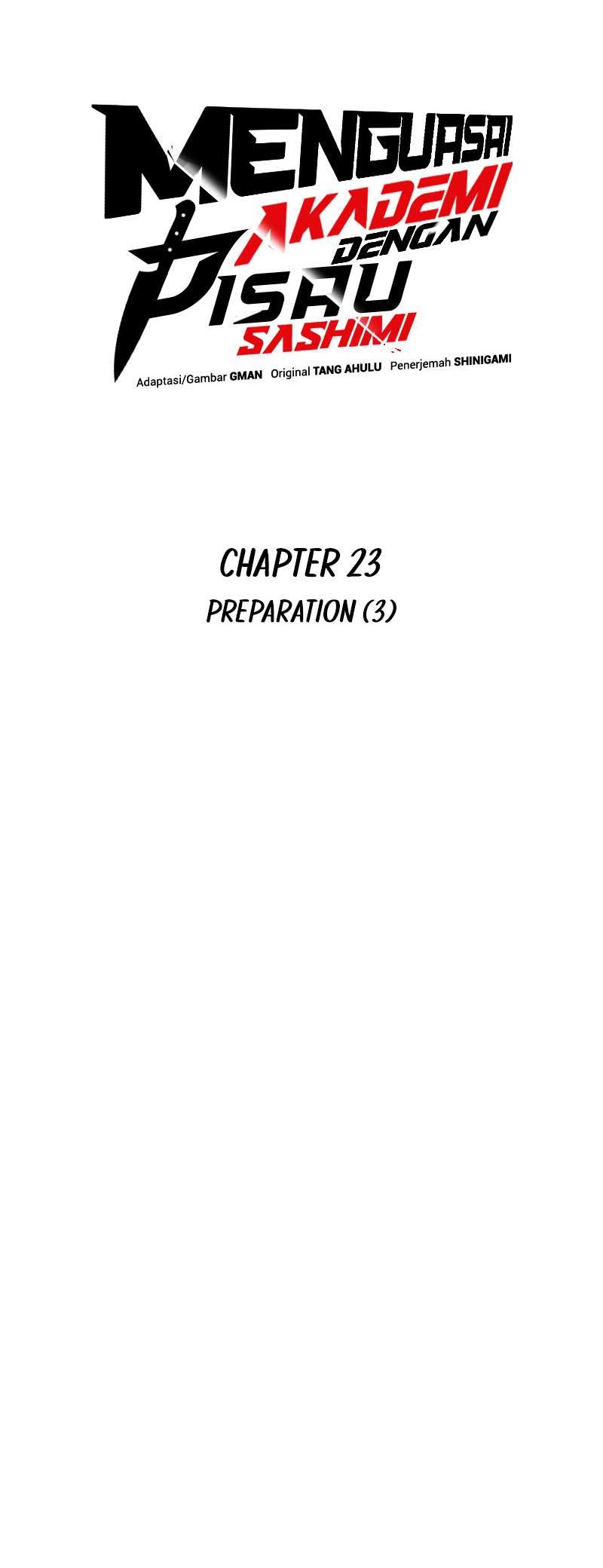 I Took over The Academy With a Single Sashimi Knife Chapter 23 - halaman 16
