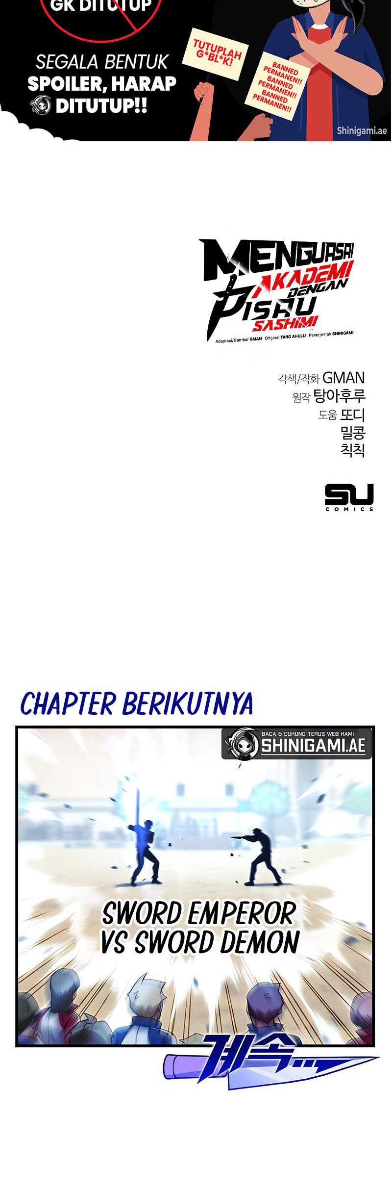 I Took over The Academy With a Single Sashimi Knife Chapter 23 - halaman 64