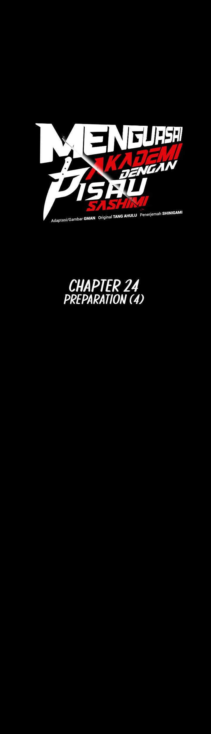 I Took over The Academy With a Single Sashimi Knife Chapter 24 - halaman 21