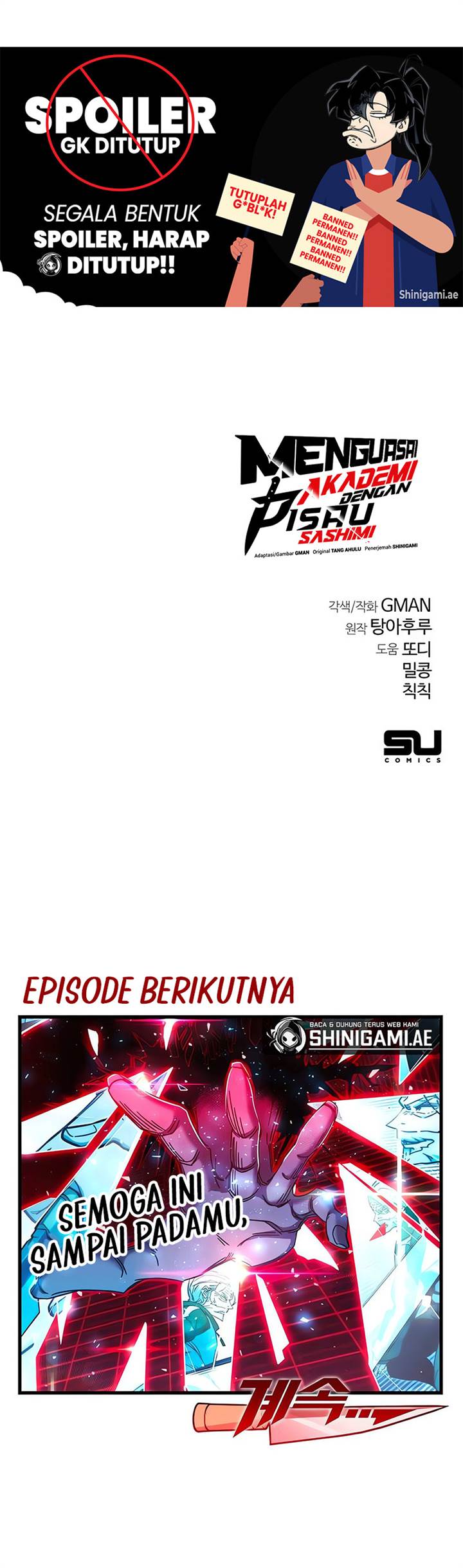 I Took over The Academy With a Single Sashimi Knife Chapter 24 - halaman 76