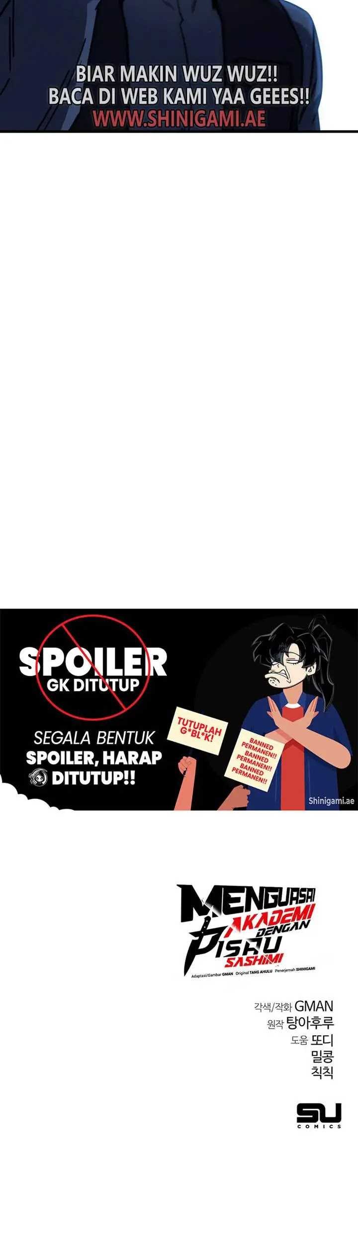 I Took over The Academy With a Single Sashimi Knife Chapter 29 - halaman 81