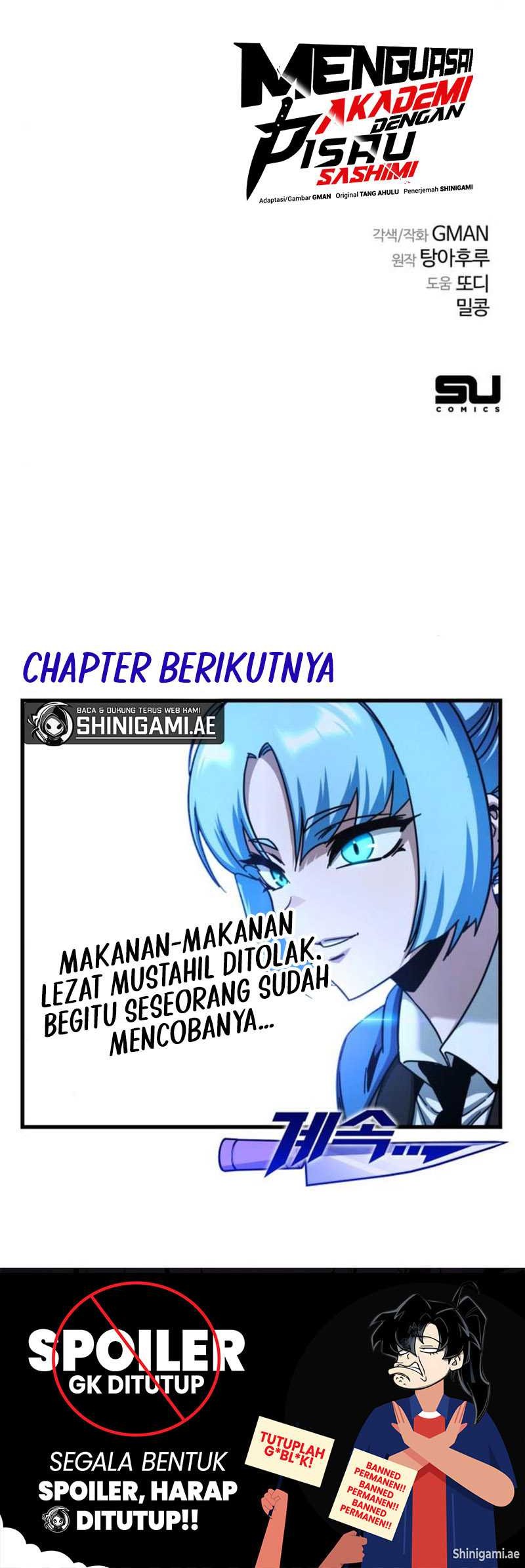 I Took over The Academy With a Single Sashimi Knife Chapter 32 - halaman 79