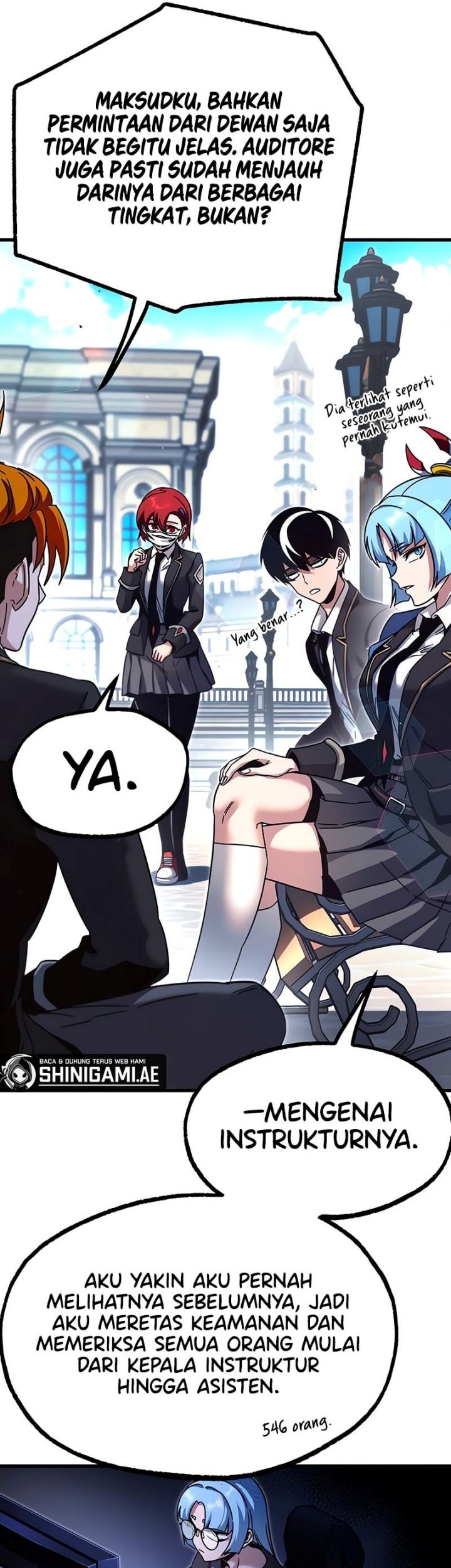 I Took over The Academy With a Single Sashimi Knife Chapter 36 - halaman 54