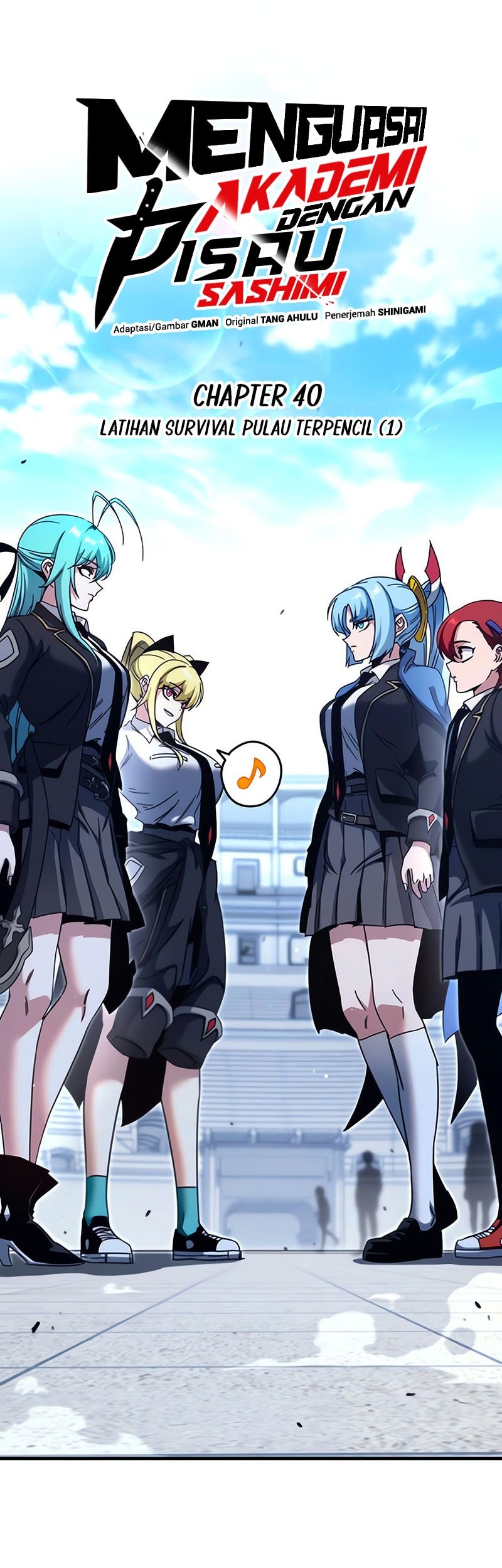 I Took over The Academy With a Single Sashimi Knife Chapter 40 - halaman 17