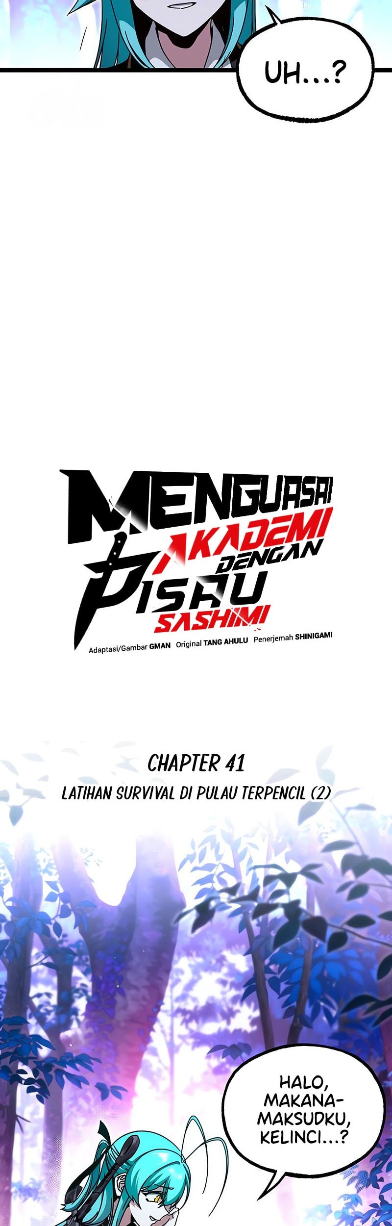I Took over The Academy With a Single Sashimi Knife Chapter 41 - halaman 19
