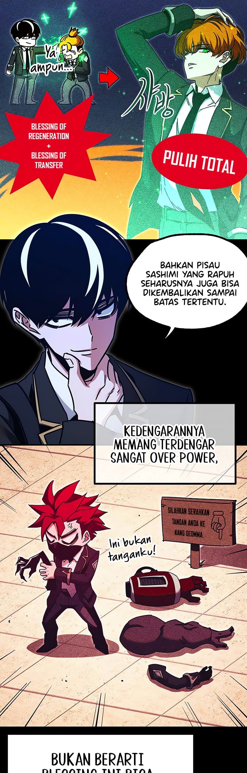 I Took over The Academy With a Single Sashimi Knife Chapter 42 - halaman 58