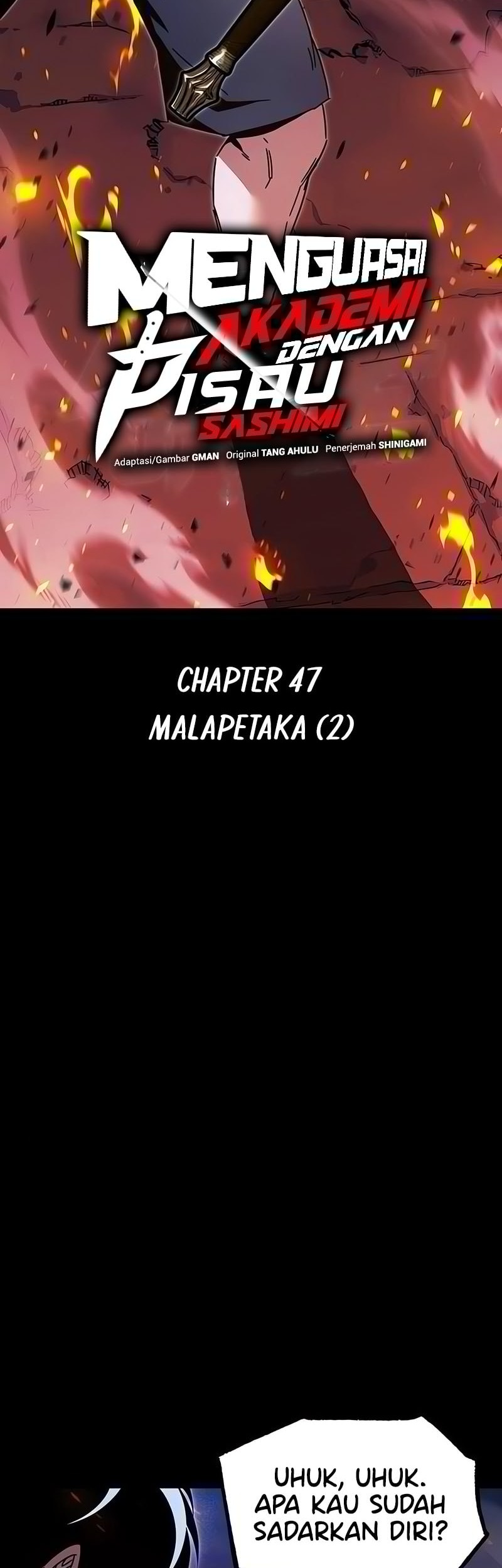 I Took over The Academy With a Single Sashimi Knife Chapter 47 - halaman 11