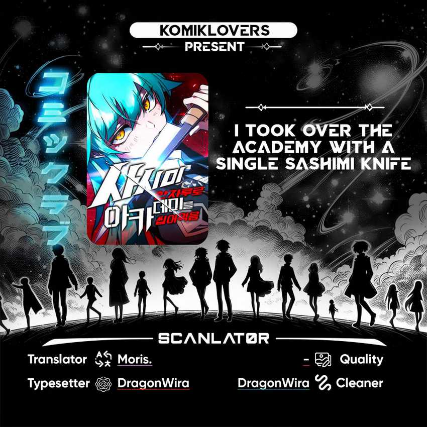 I Took over The Academy With a Single Sashimi Knife Chapter 5 - halaman 1