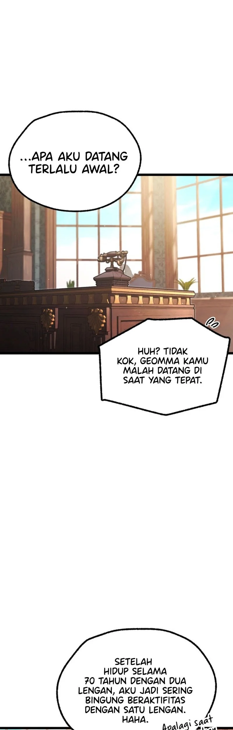 I Took over The Academy With a Single Sashimi Knife Chapter 50 - halaman 50