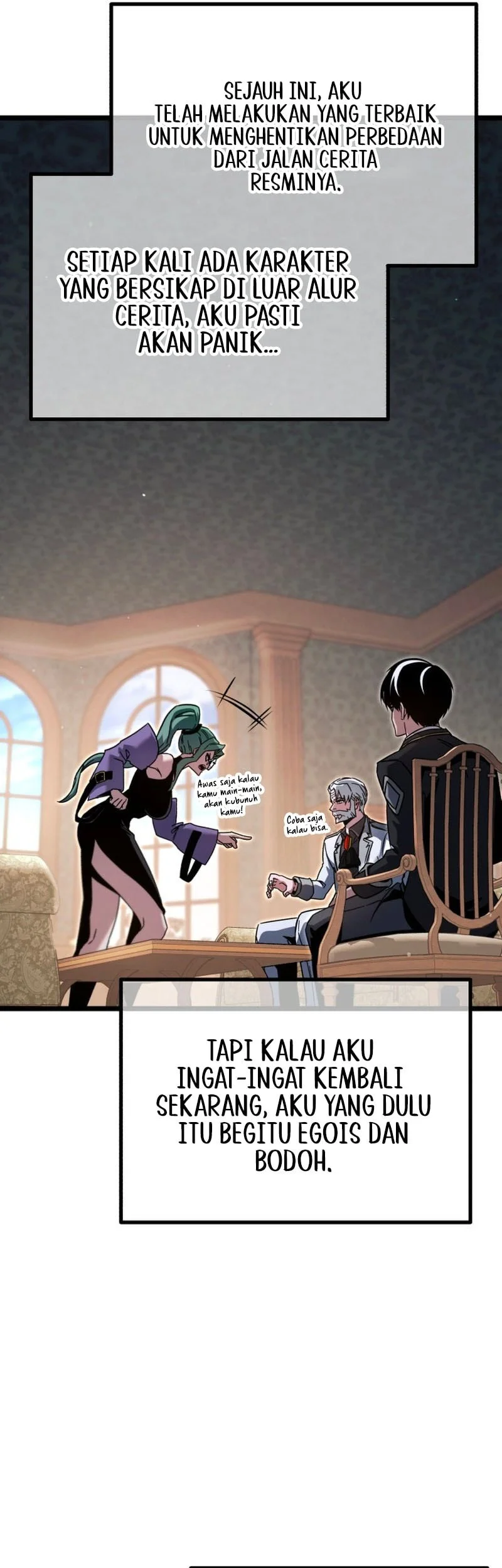 I Took over The Academy With a Single Sashimi Knife Chapter 50 - halaman 73