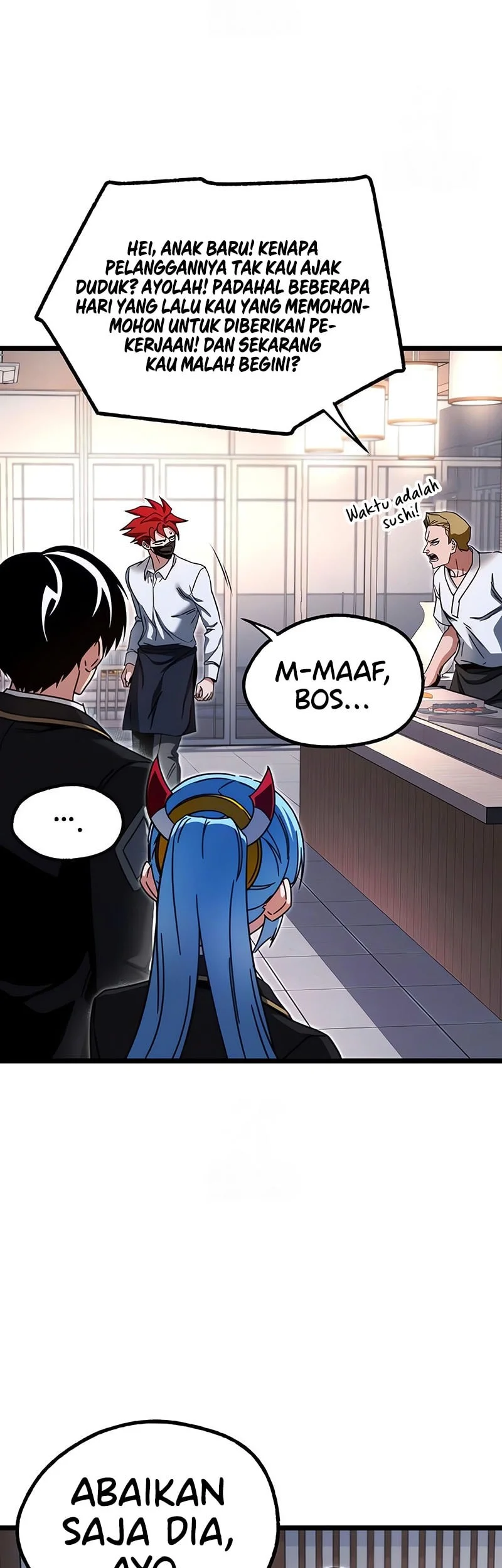 I Took over The Academy With a Single Sashimi Knife Chapter 53 - halaman 54