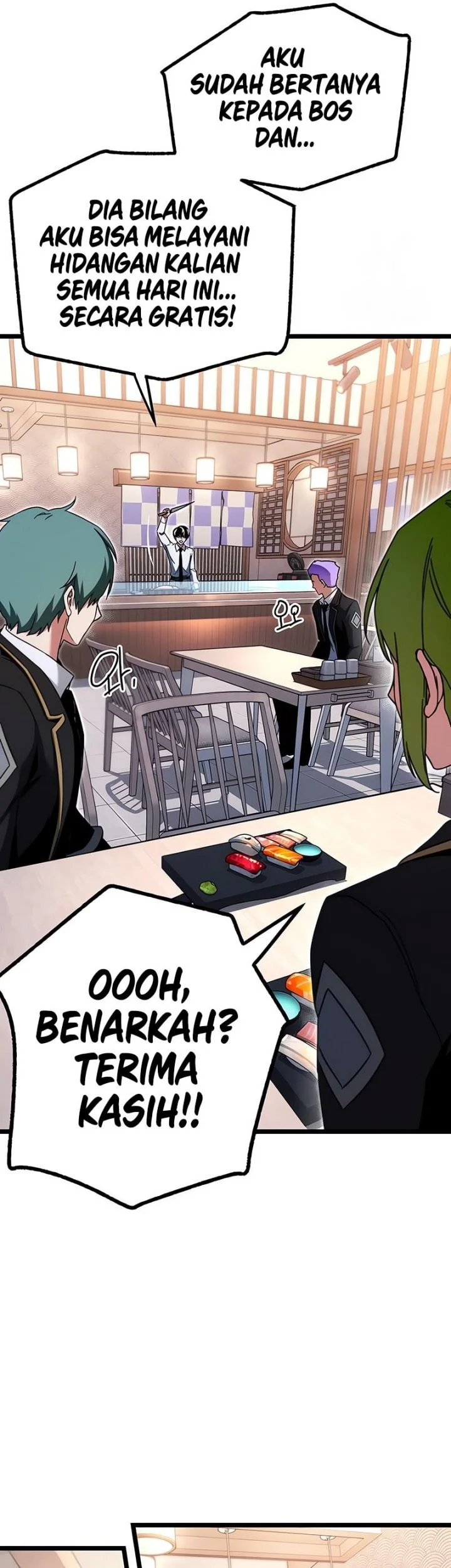 I Took over The Academy With a Single Sashimi Knife Chapter 54 - halaman 25