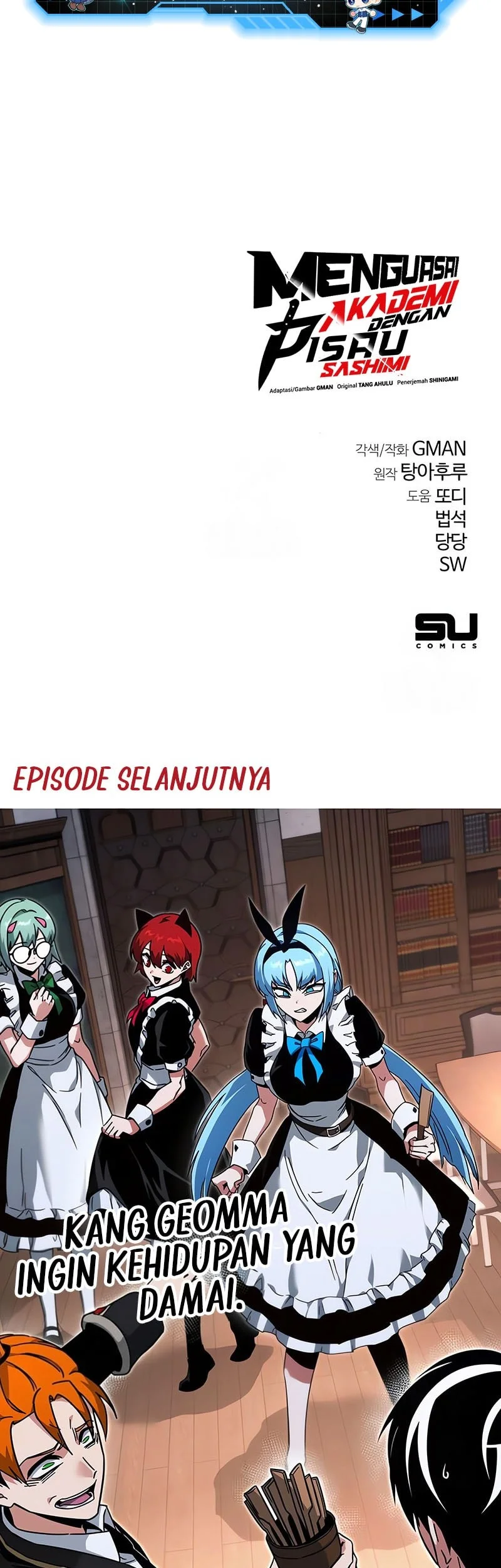 I Took over The Academy With a Single Sashimi Knife Chapter 55 - halaman 68
