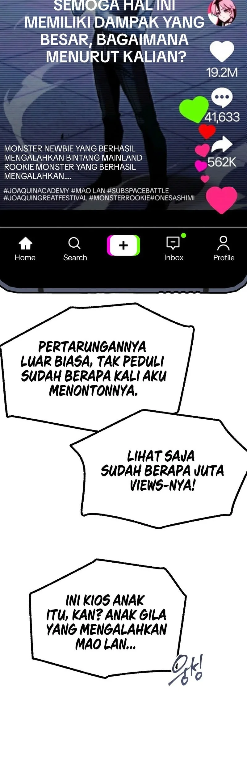 I Took over The Academy With a Single Sashimi Knife Chapter 59 - halaman 21