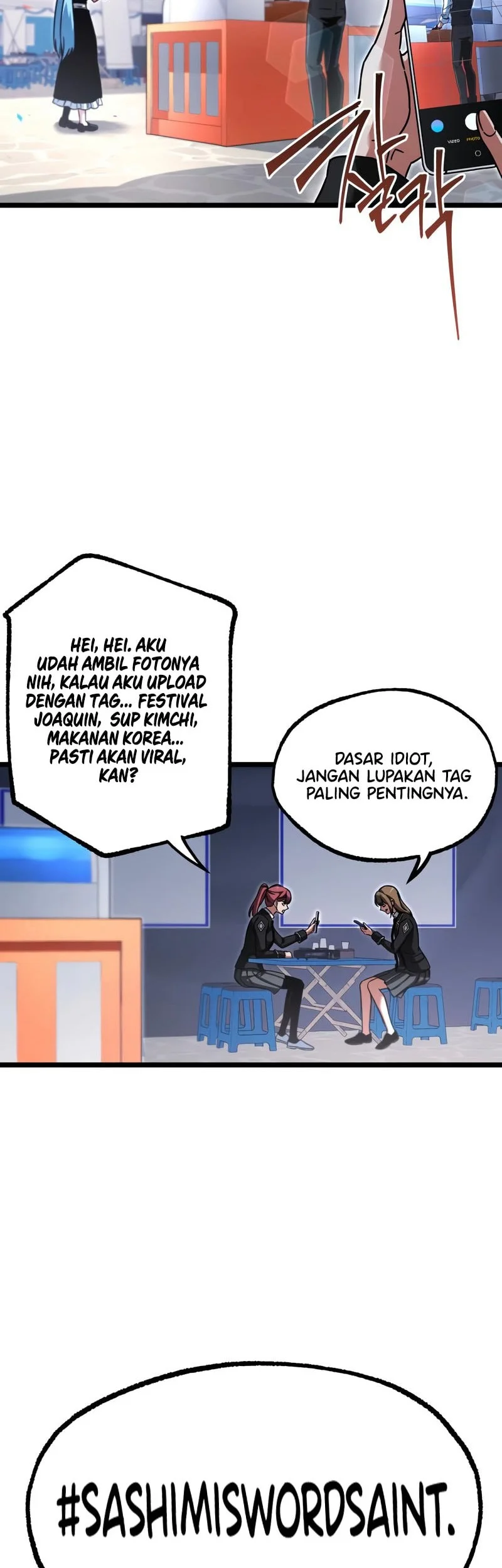 I Took over The Academy With a Single Sashimi Knife Chapter 59 - halaman 27