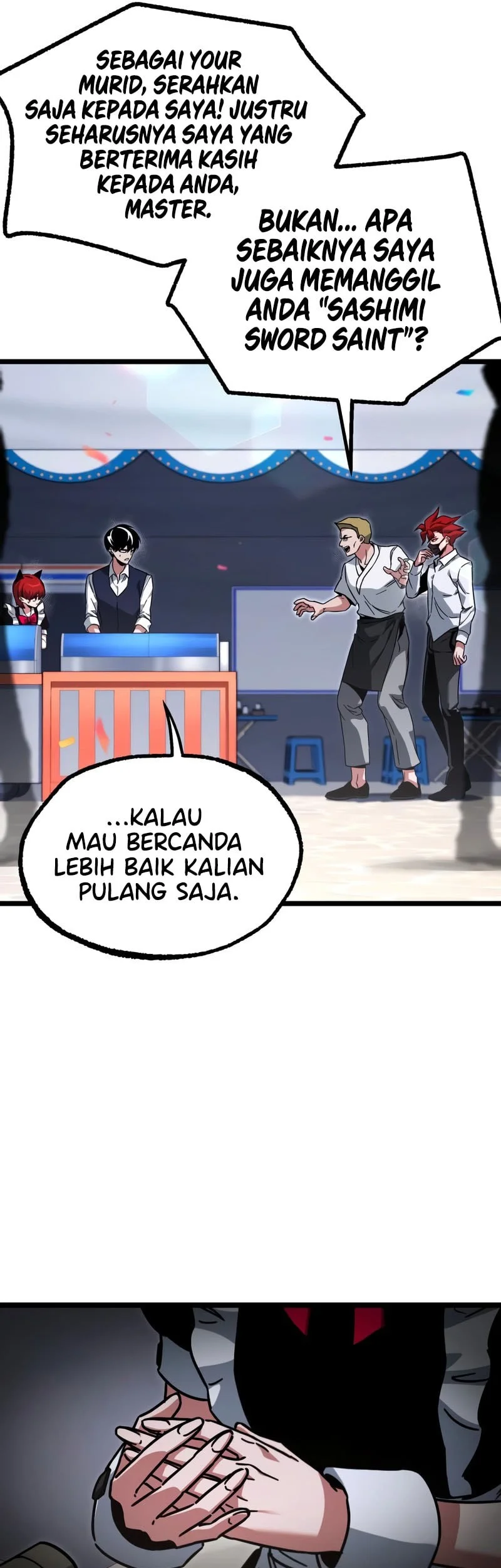I Took over The Academy With a Single Sashimi Knife Chapter 59 - halaman 42