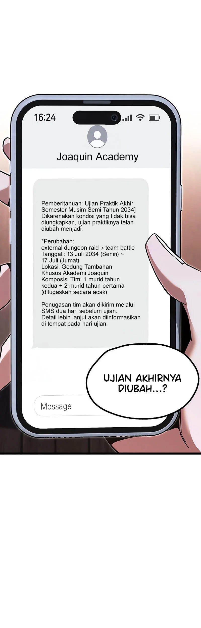 I Took over The Academy With a Single Sashimi Knife Chapter 63 - halaman 10