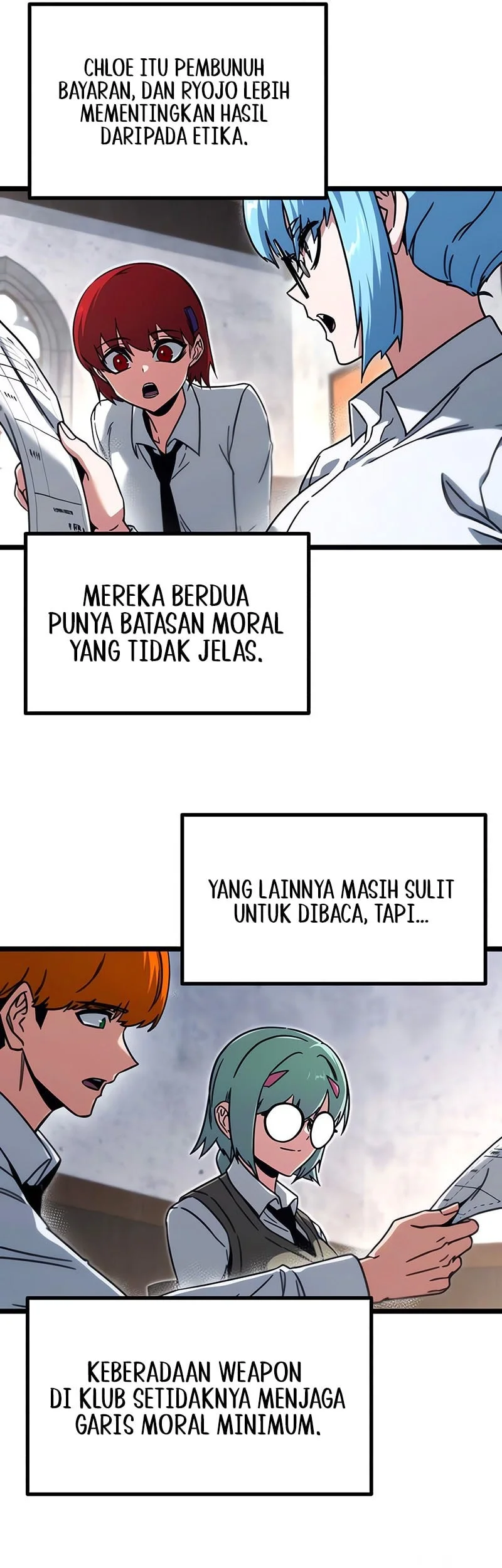 I Took over The Academy With a Single Sashimi Knife Chapter 63 - halaman 42