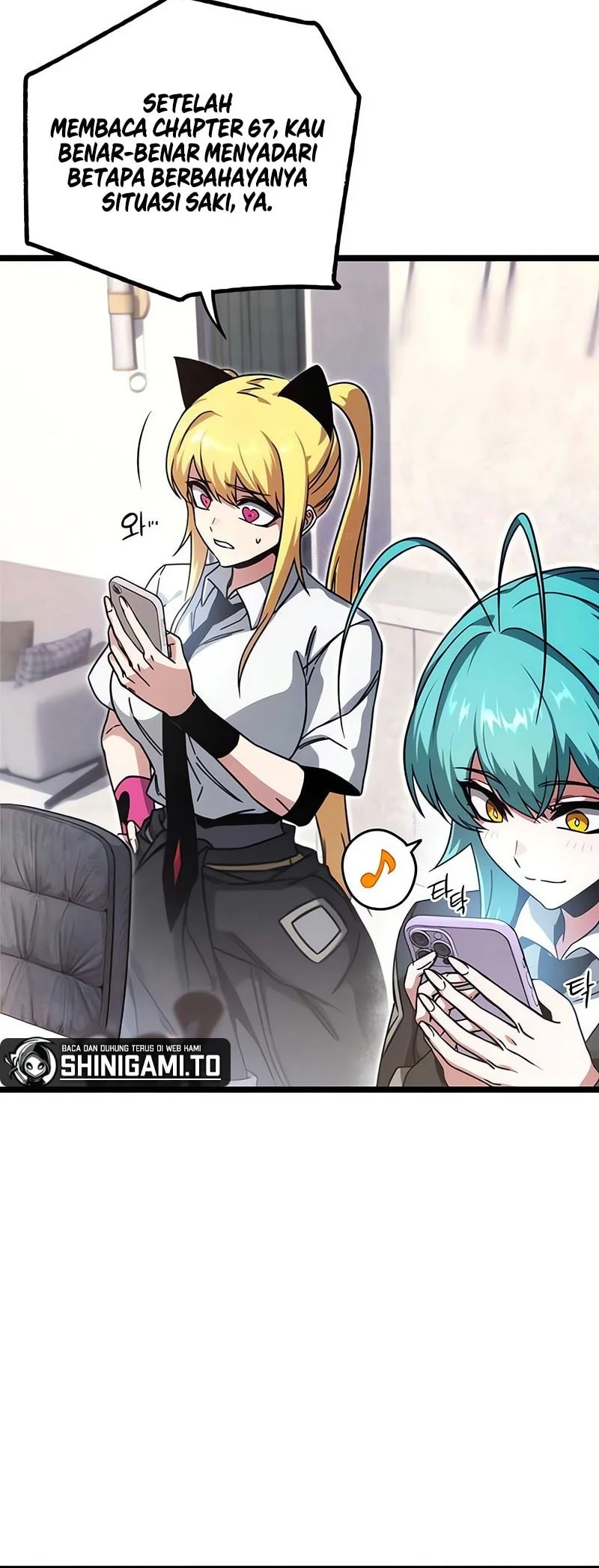 I Took over The Academy With a Single Sashimi Knife Chapter 73 - halaman 77