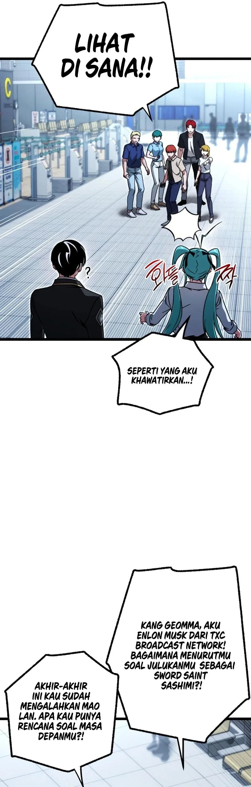 I Took over The Academy With a Single Sashimi Knife Chapter 76 - halaman 62