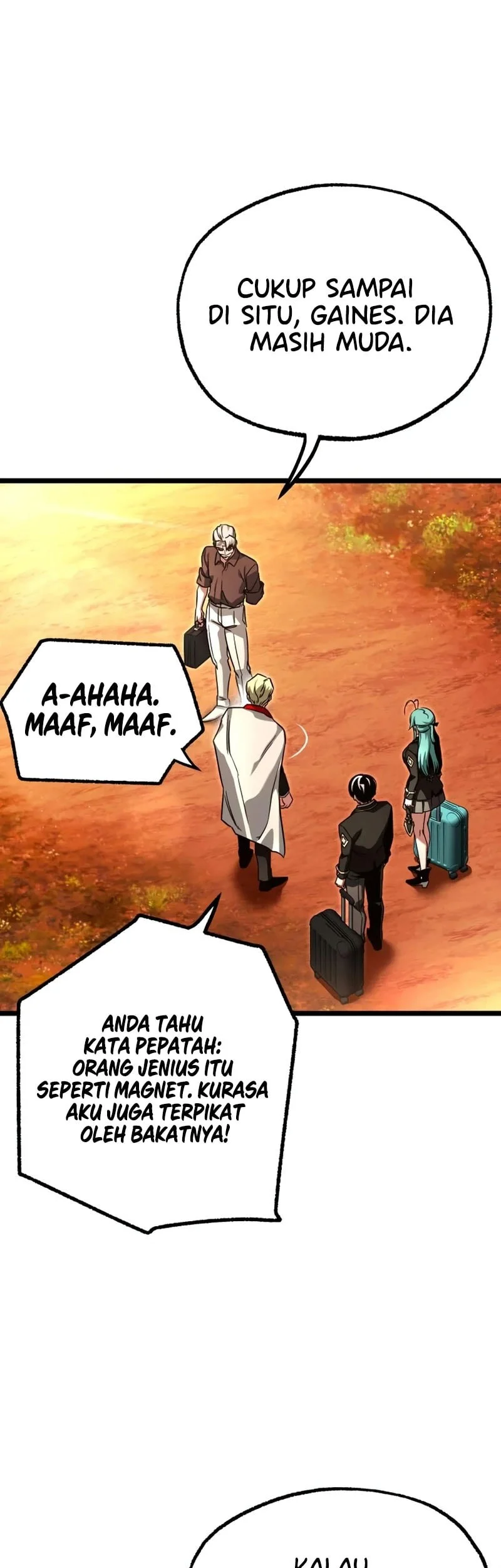 I Took over The Academy With a Single Sashimi Knife Chapter 77 - halaman 34