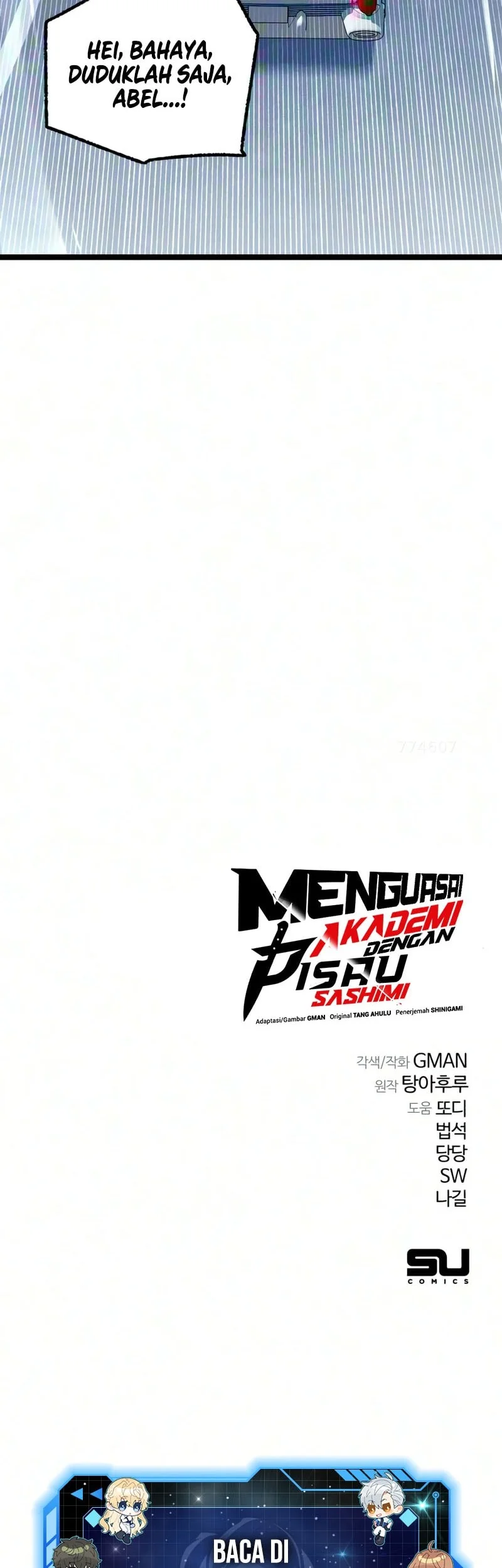 I Took over The Academy With a Single Sashimi Knife Chapter 79 - halaman 78