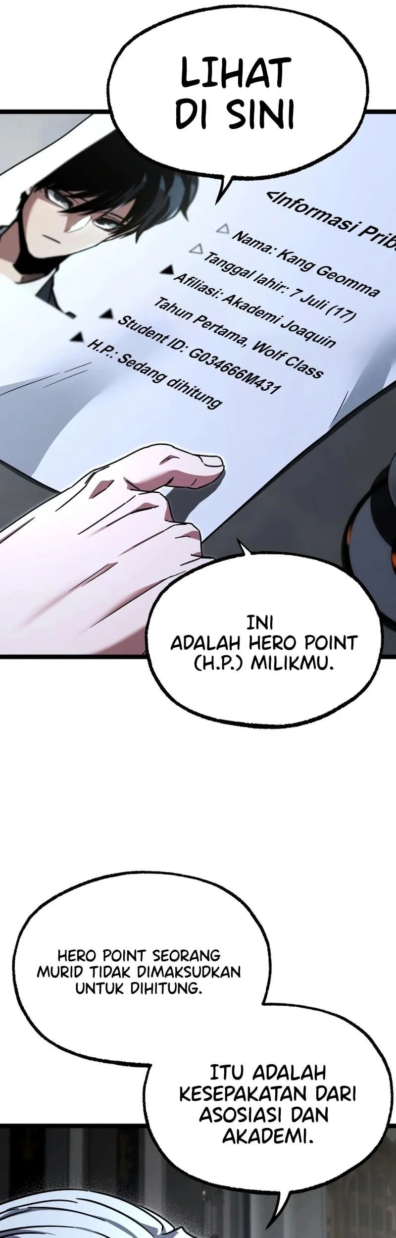 I Took over The Academy With a Single Sashimi Knife Chapter 82 - halaman 38