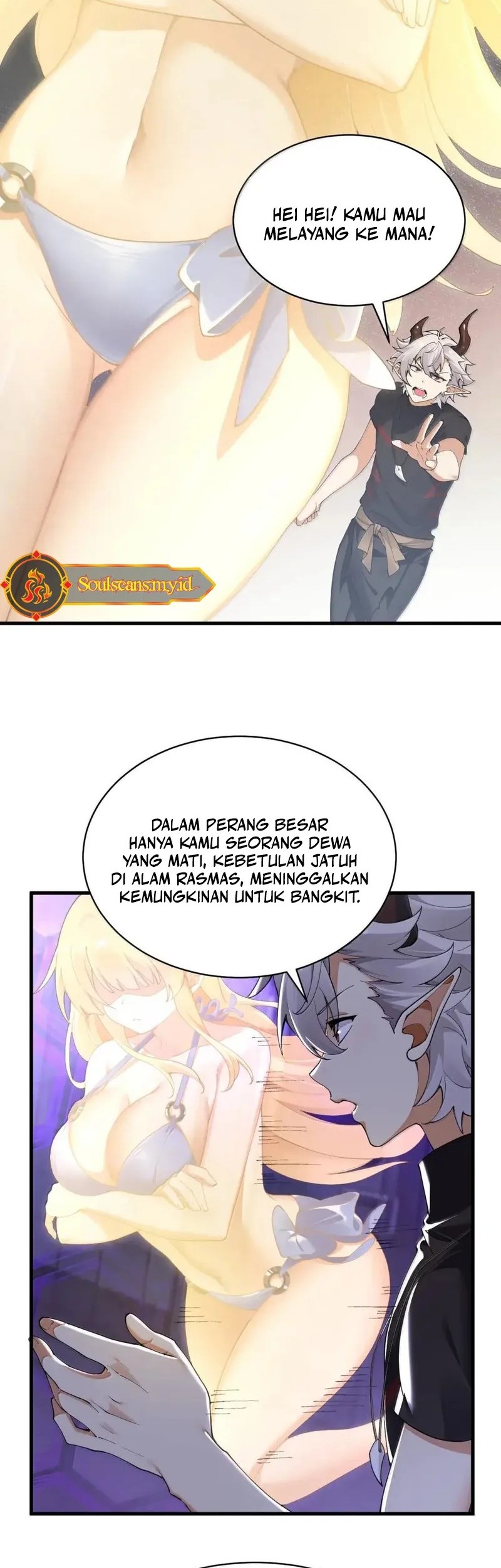 I Transmigrated Into Demon King Of Harem? Chapter 113 - halaman 23