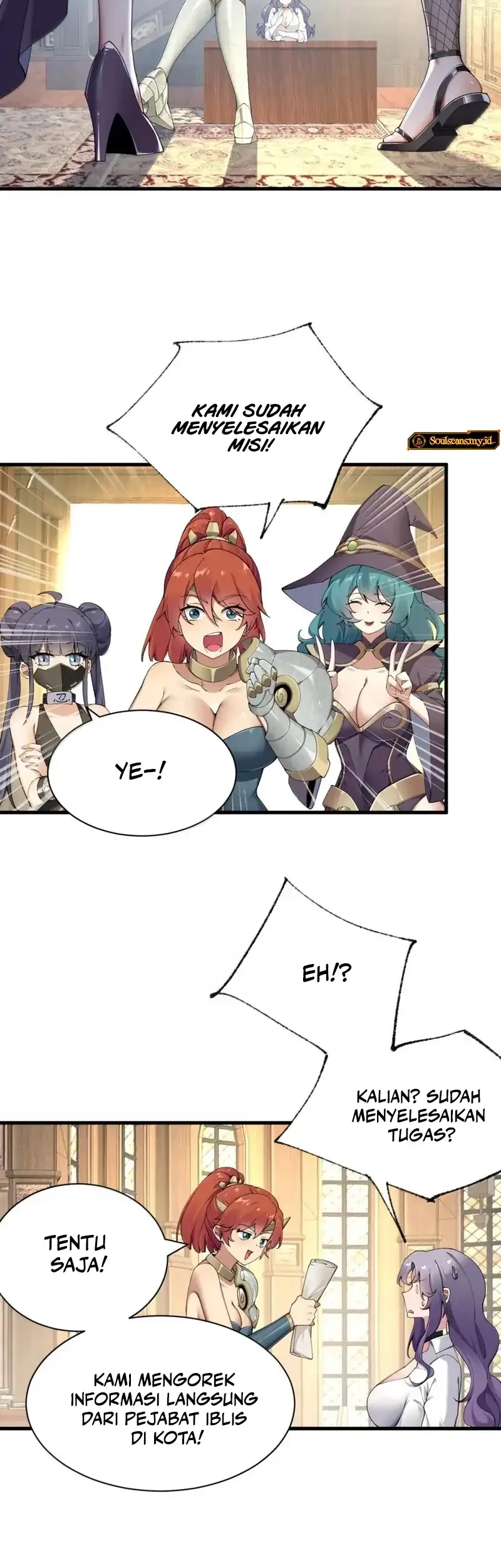 I Transmigrated Into Demon King Of Harem? Chapter 130 - halaman 17