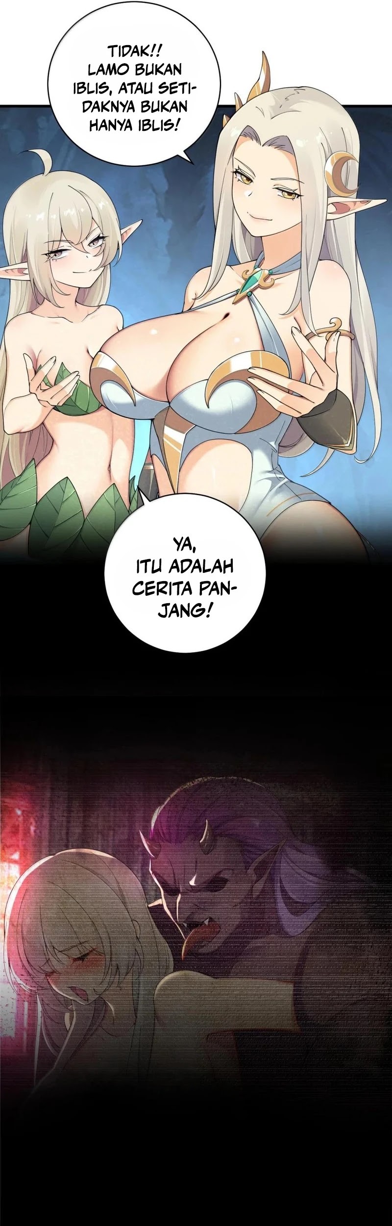 I Transmigrated Into Demon King Of Harem? Chapter 85 - halaman 18