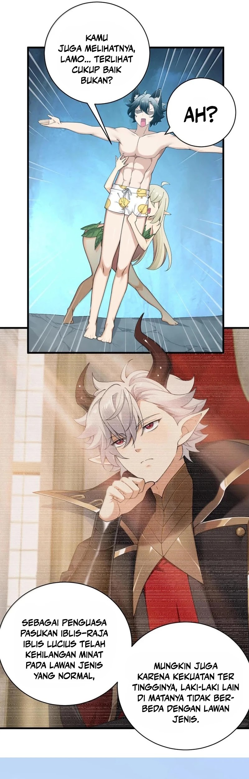 I Transmigrated Into Demon King Of Harem? Chapter 85 - halaman 22