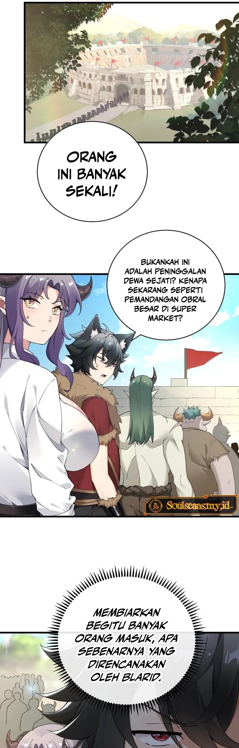 I Transmigrated Into Demon King Of Harem? Chapter 91 - halaman 21