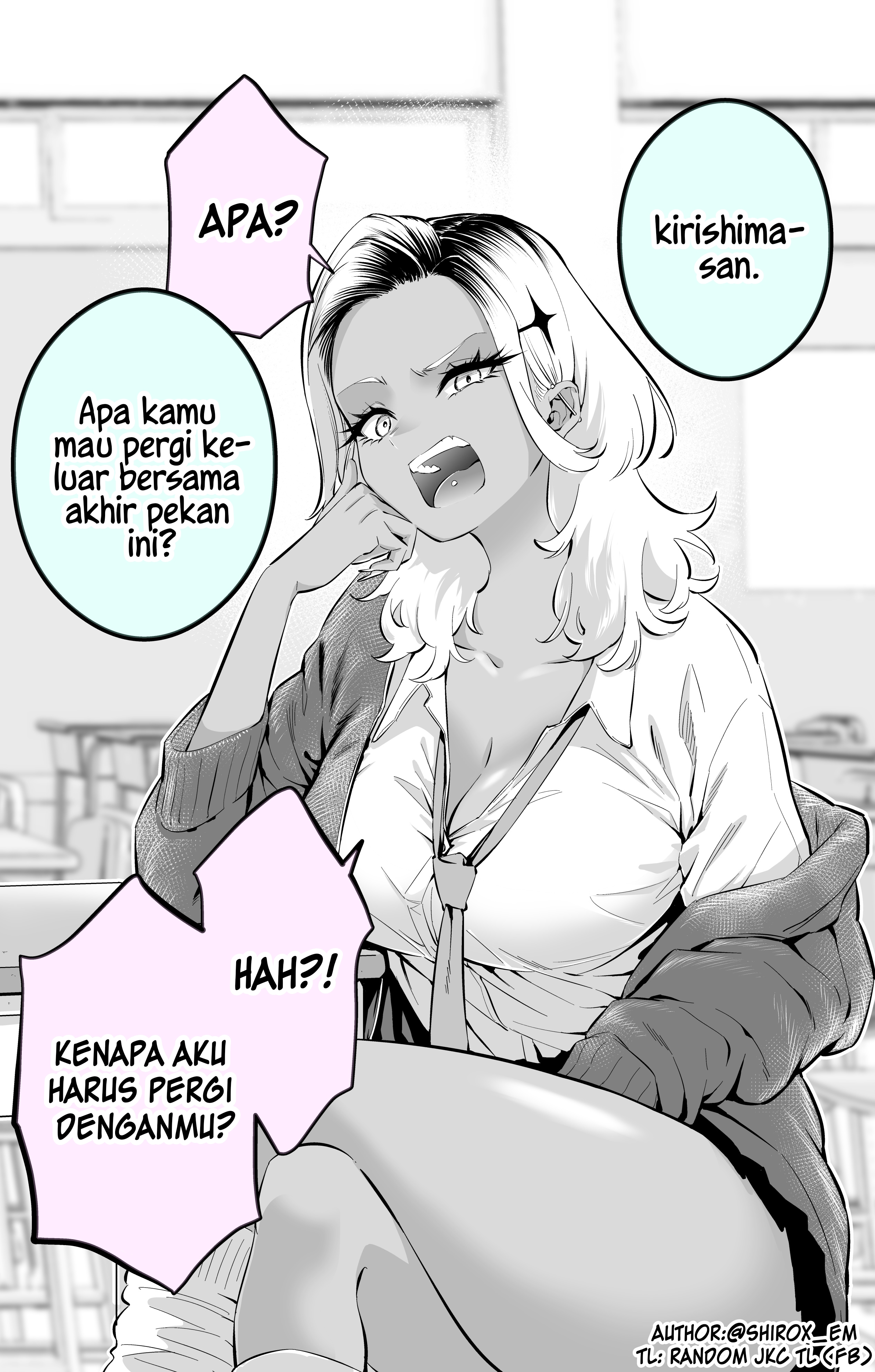 I Tried Asking a Hot-Tempered Gal Out on a Date Chapter 1 - halaman 1