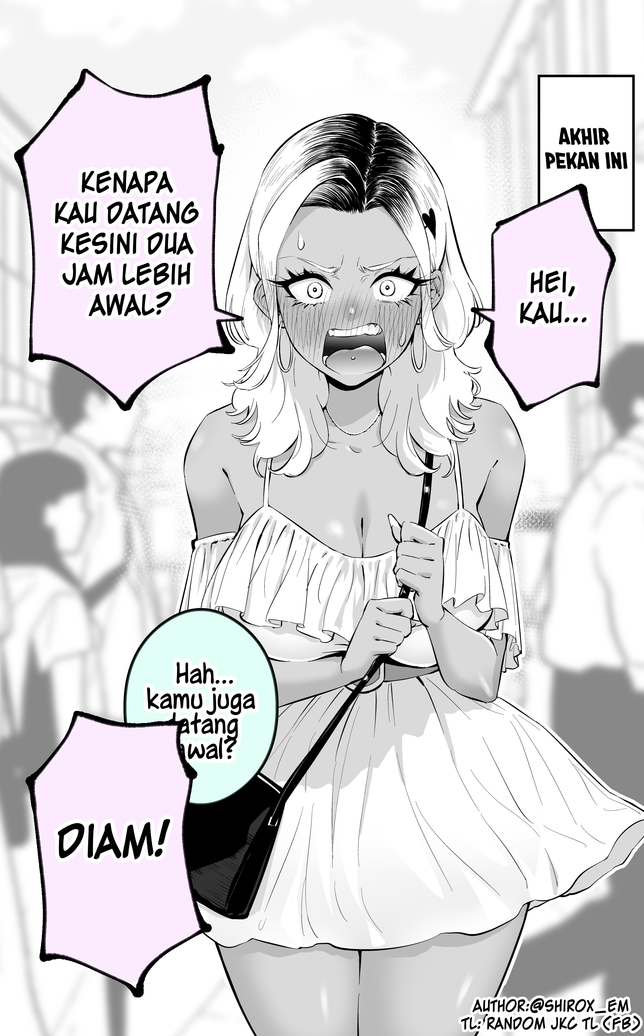 I Tried Asking a Hot-Tempered Gal Out on a Date Chapter 1 - halaman 2